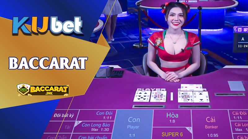Kubet - Chơi baccarat trực tuyến cùng hot girl