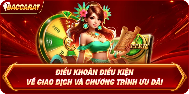 Điều Khoản Điều Kiện Baccarat về giao dịch và chương trình ưu đãi