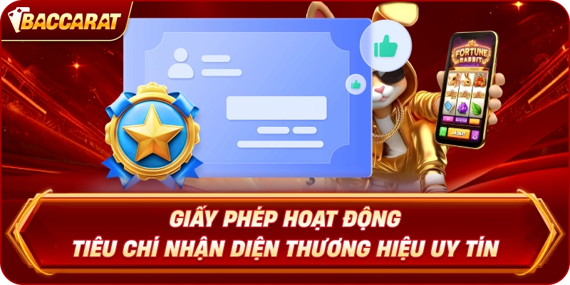 Giấy Phép Hoạt Động Baccarat Online – Tiêu chí nhận diện thương hiệu uy tín